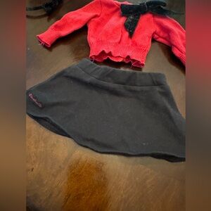 American Girl Sparkle Bow Sweater, skirt & Headband outfit 2014